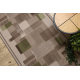 Läufer Antirutsch LISTRA Geometrisch, rutschfest beige 100cm