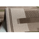 Läufer Antirutsch LISTRA Geometrisch, rutschfest beige 100cm