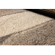 Carpet FUSION 1617 beige / cream - Waves, modern, abstract