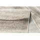 Carpet FUSION 1617 beige / cream - Waves, modern, abstract