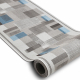 Runner anti-slip LISTRA gum Geometric grey
