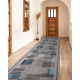 Runner anti-slip LISTRA gum Geometric grey