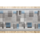 Runner anti-slip LISTRA gum Geometric grey