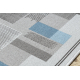 Runner anti-slip LISTRA gum Geometric grey