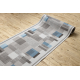 Runner anti-slip LISTRA gum Geometric grey
