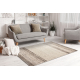 Teppich FUSION 8252 creme / beige - Melange, modern, abstrakt