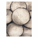 Tappeto FUSION 9612 crema / beige - Albero, Legna, moderno, astratto