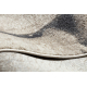 Carpet FUSION 9612 cream / beige - Tree wood, modern, abstract