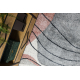 Carpet FUSION 5868 white / dark pink - Lines, modern, abstract