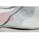 Carpet FUSION 5868 white / dark pink - Lines, modern, abstract