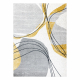 Kilimas FUSION 5868 baltas / geltona - Linijos, modernus, abstraktus