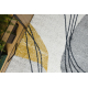 Tapete FUSION 5868 branco / amarelo - Linhas, moderno, abstrato