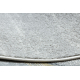 Covor FUSION 5868 alb / galben - Linii, modern, abstract