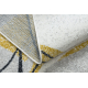 Tapete FUSION 5868 branco / amarelo - Linhas, moderno, abstrato