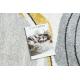 Tapete FUSION 5868 branco / amarelo - Linhas, moderno, abstrato