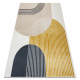 Matto FUSION 0240 kerma / keltainen - Geometrinen, moderni, abstrakti