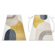 Tapete FUSION 0240 creme / amarelo - Geométrico, moderno, abstrato