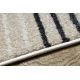 Teppich FUSION 0240 creme / gelb - Geometrisch, modern, abstrakt
