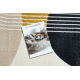 Teppich FUSION 0240 creme / gelb - Geometrisch, modern, abstrakt