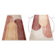 Teppich FUSION 0810 beige / Terrakotta - Geometrisch, modern, abstrakt
