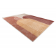 Teppich FUSION 0810 beige / Terrakotta - Geometrisch, modern, abstrakt