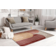 Teppich FUSION 0810 beige / Terrakotta - Geometrisch, modern, abstrakt
