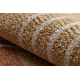 Teppich FUSION 0810 beige / Terrakotta - Geometrisch, modern, abstrakt