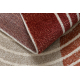 Teppich FUSION 0810 beige / Terrakotta - Geometrisch, modern, abstrakt