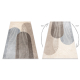 Carpet FUSION 0810 beige / brown - Geometric, modern, abstract