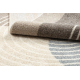 Teppich FUSION 0810 beige / braun - Geometrisch, modern, abstrakt