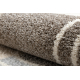 Teppich FUSION 0810 beige / braun - Geometrisch, modern, abstrakt