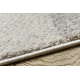 Carpet FUSION 1200 cream / beige - Geometric, modern, abstract