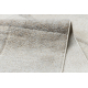 Carpet FUSION 1200 cream / beige - Geometric, modern, abstract