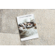 Carpet FUSION 1200 cream / beige - Geometric, modern, abstract