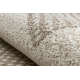 Teppich FUSION 0805 creme / beige - Geometrisch, modern, abstrakt