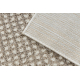 Kilimas FUSION 0805 kreminis / smėlio spalvos - Geometrinis, modernus, abstraktus