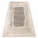 Teppich FUSION 8256 creme / beige - Rahmen, vintage, modern, abstrakt
