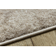 Teppich FUSION 8256 creme / beige - Rahmen, vintage, modern, abstrakt