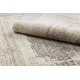 Teppich FUSION 8256 creme / beige - Rahmen, vintage, modern, abstrakt