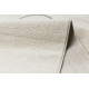 Carpet FUSION 8299 cream / beige - Geometric, modern, abstract