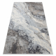 Teppich FUSION 9613 hellgrau / dunkelgrau - Marmor, modern, abstrakt