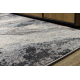 Teppich FUSION 9613 hellgrau / dunkelgrau - Marmor, modern, abstrakt