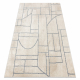 Carpet FUSION 0806 cream / light grey - Geometric, modern, abstract