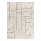 Carpet FUSION 0806 cream / light grey - Geometric, modern, abstract
