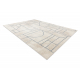 Carpet FUSION 0806 cream / light grey - Geometric, modern, abstract