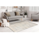Carpet FUSION 0806 cream / light grey - Geometric, modern, abstract