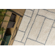 Carpet FUSION 0806 cream / light grey - Geometric, modern, abstract