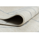 Carpet FUSION 0806 cream / light grey - Geometric, modern, abstract