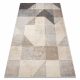 Teppich FUSION 9777 creme / beige - Geometrisch, modern, abstrakt