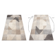 Teppich FUSION 9777 creme / beige - Geometrisch, modern, abstrakt